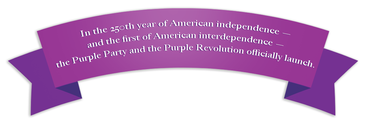 The Purple Party Logo